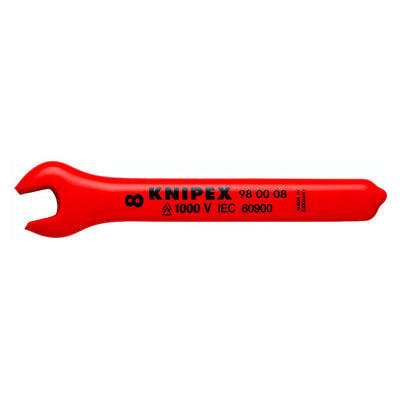 Cờ lê miệng cách điện 1000V hệ mét KNIPEX kích thước từ 7mm - 27mm