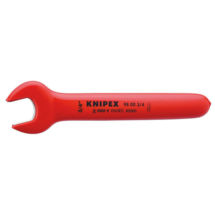 Cờ lê miệng cách điện 1000V hệ inch KNIPEX kích thước từ 1/4 inch - 3/4 inch