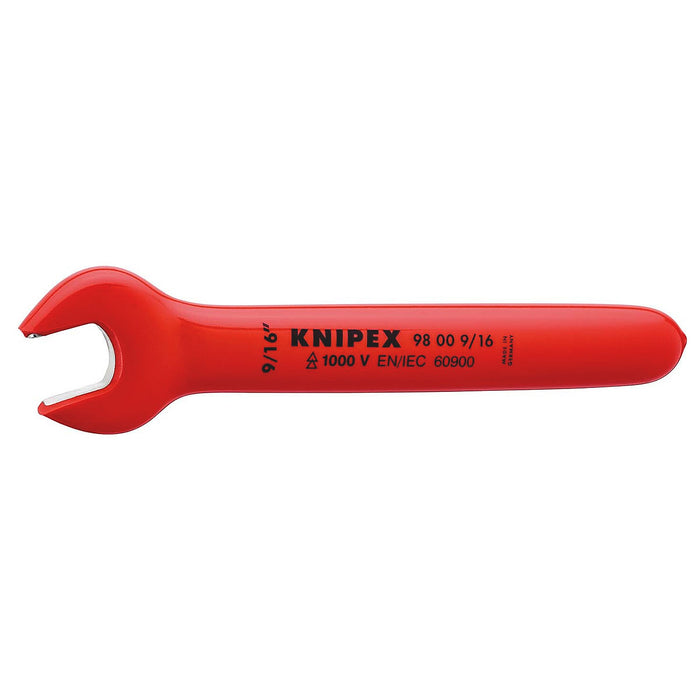 Cờ lê miệng cách điện 1000V hệ inch KNIPEX kích thước từ 1/4 inch - 3/4 inch
