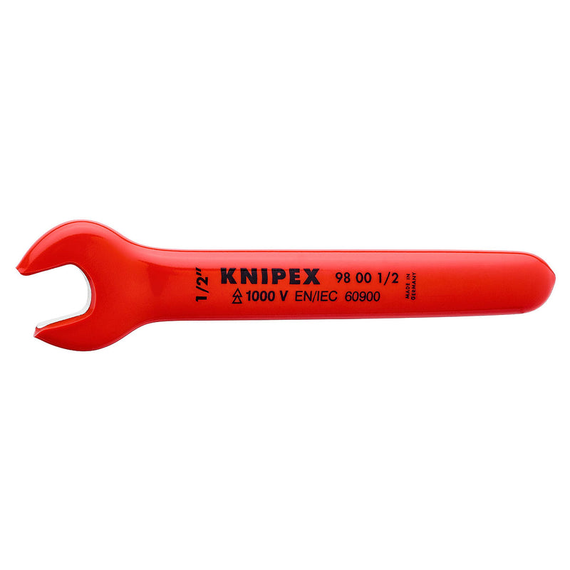Cờ lê miệng cách điện 1000V hệ inch KNIPEX kích thước từ 1/4 inch - 3/4 inch