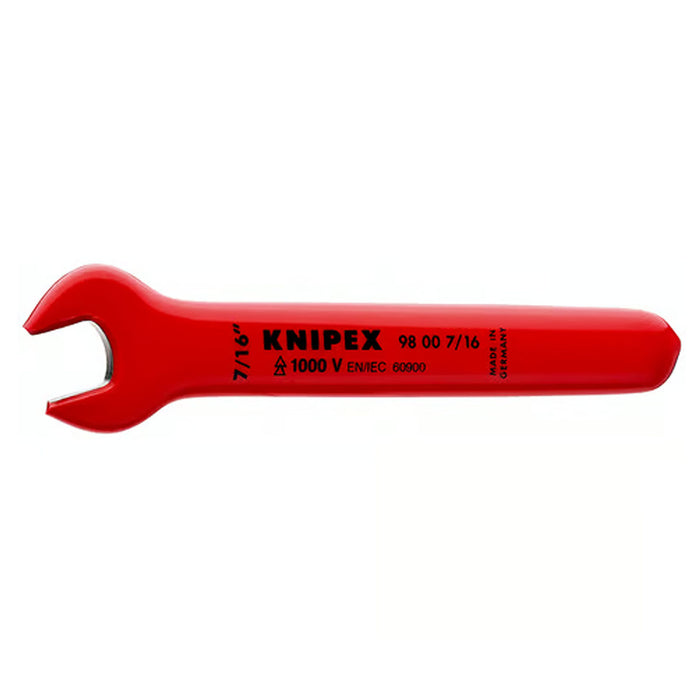 Cờ lê miệng cách điện 1000V hệ inch KNIPEX kích thước từ 1/4 inch - 3/4 inch