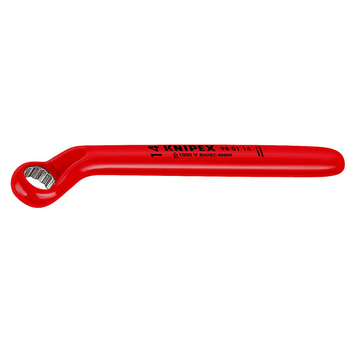 Cờ lê đầu vòng cách điện 1000V hệ mét KNIPEX kích thước từ 7mm - 24mm