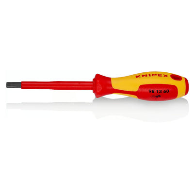 Tua vít đầu lục giác KNIPEX cách điện 1000V, kích thước từ 2.0mm - 6.0mm