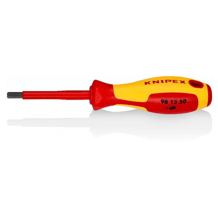 Tua vít đầu lục giác KNIPEX cách điện 1000V, kích thước từ 2.0mm - 6.0mm