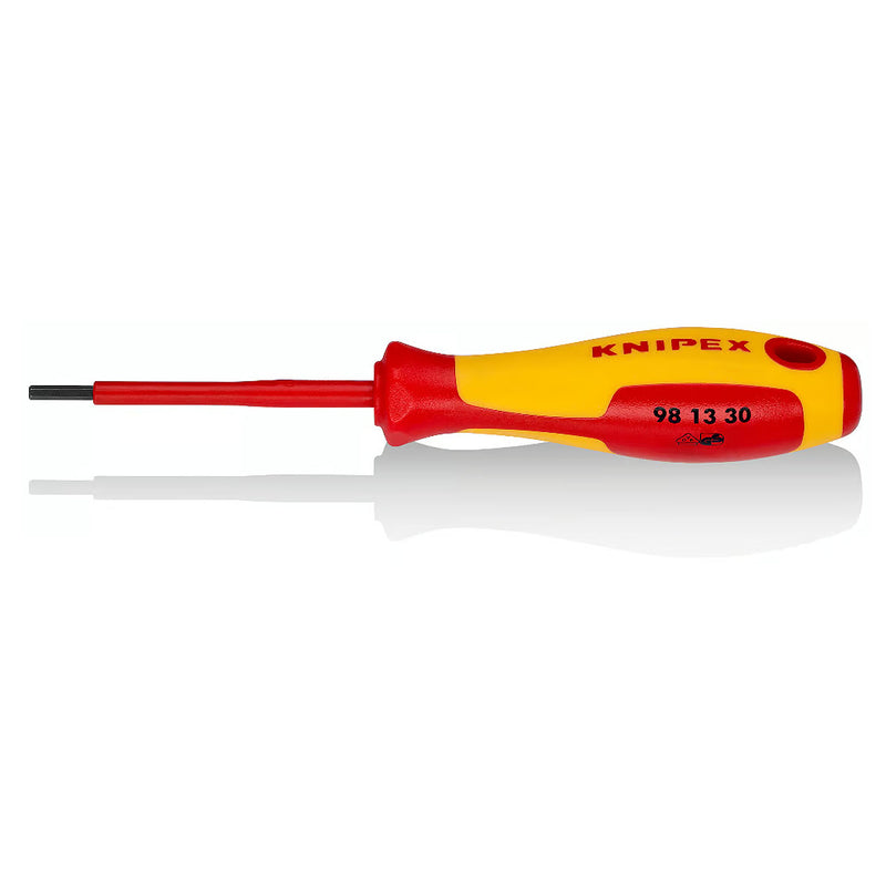 Tua vít đầu lục giác KNIPEX cách điện 1000V, kích thước từ 2.0mm - 6.0mm
