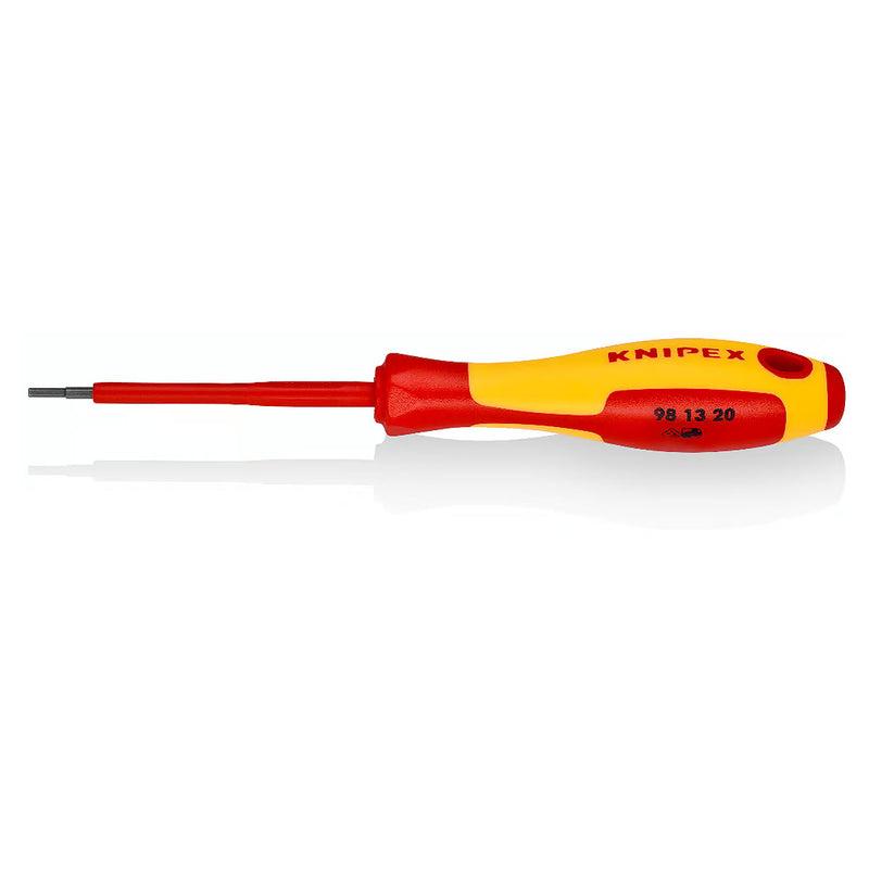 Tua vít đầu lục giác KNIPEX cách điện 1000V, kích thước từ 2.0mm - 6.0mm