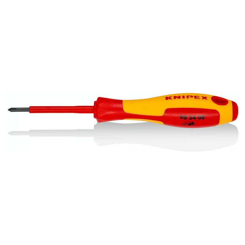 Tua vít bake KNIPEX cách điện 1000V, kích thước từ PH0 - PH4