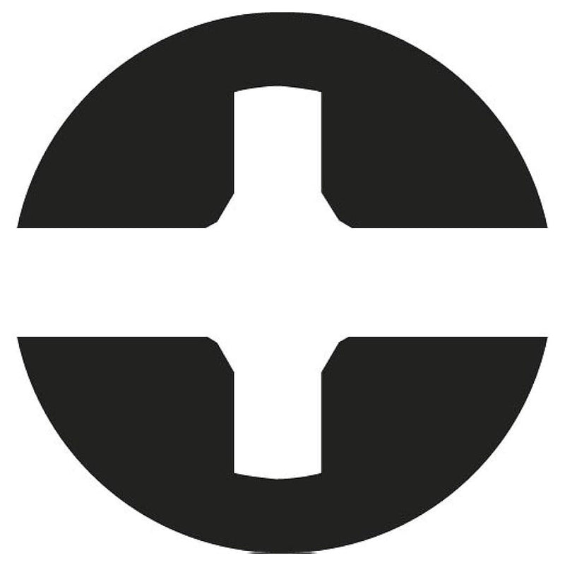 Tua vít Plus/Minus Phillips dáng Slim KNIPEX cách điện 1000V, kích thước từ PH/S1 - PH/S2