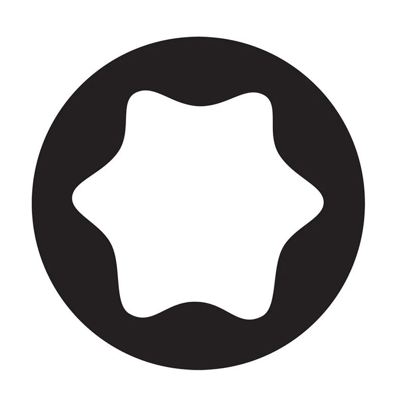 Tua vít đầu sao KNIPEX cách điện 1000V, kích thước từ T10 - T30