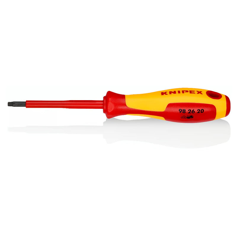 Tua vít đầu sao KNIPEX cách điện 1000V, kích thước từ T10 - T30