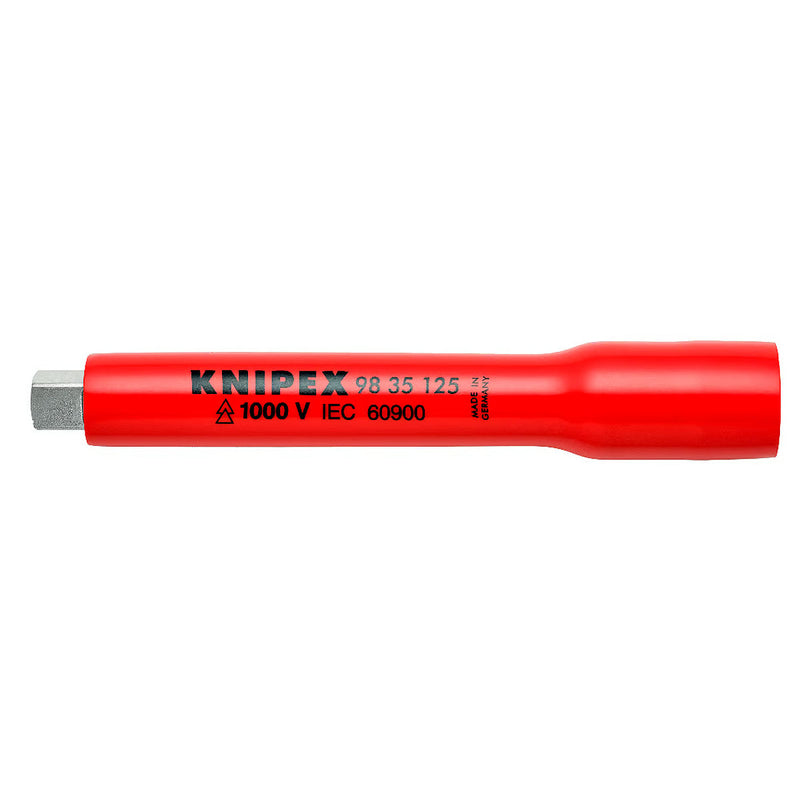 Thanh nối dài cho cần siết tuýp KNIPEX cách điện 1000V, cốt 3/8 inch, chiều dài từ 125mm - 250mm