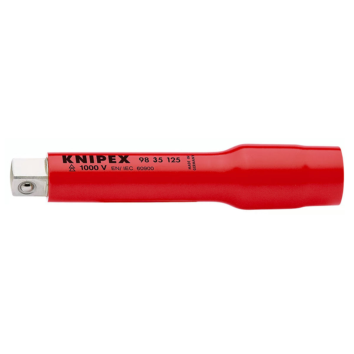 Thanh nối dài cho cần siết tuýp KNIPEX cách điện 1000V, cốt 3/8 inch, chiều dài từ 125mm - 250mm