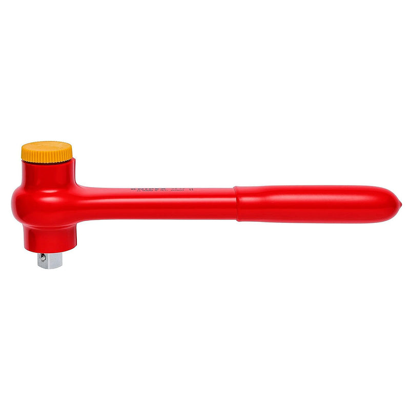 Cần siết tuýp, có đảo chiều KNIPEX 98 42 cách điện 1000V, cốt 1/2 inch, chiều dài 265mm