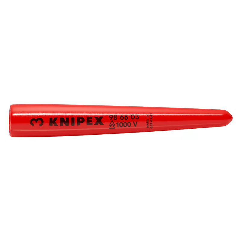 Đầu chụp dây cáp, dạng trượt KNIPEX cách điện 1000V, đường kính chụp cho dây từ 10mm - 25mm