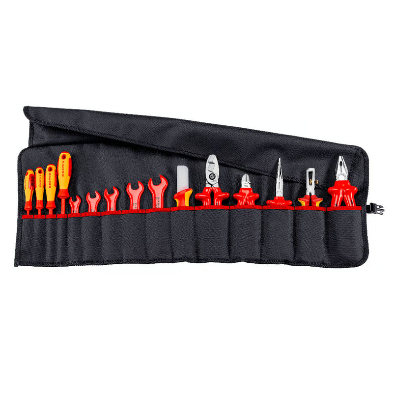 Bộ dụng cụ cách điện 1000V 15 chi tiết KNIPEX 98 99 13