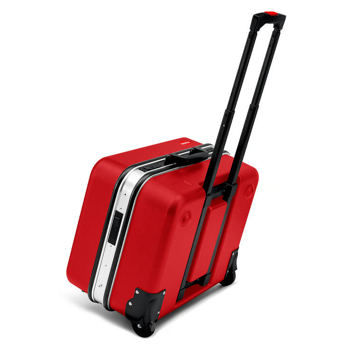 Vali chứa dụng cụ cở lớn, có tay nắm kéo BIG Twin Move RED KNIPEX 98 99 15 LE chất liệu nhựa ABS, khung viền nhôm