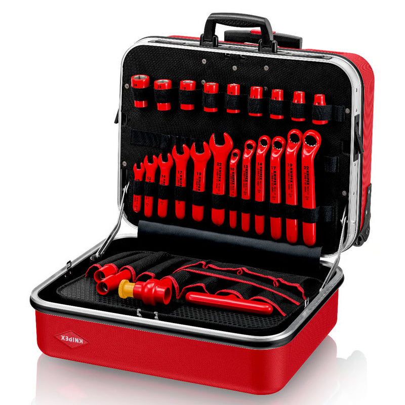 Bộ dụng cụ cách điện 1000V 42 chi tiết KNIPEX 98 99 15