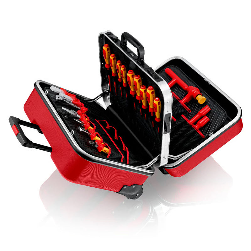 Bộ dụng cụ cách điện 1000V 42 chi tiết KNIPEX 98 99 15