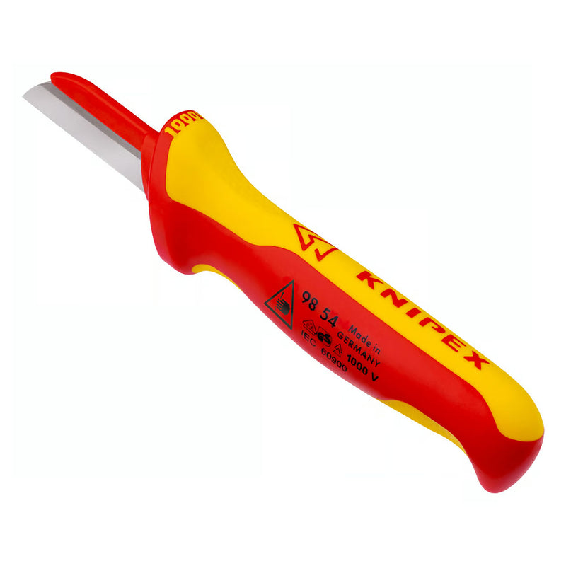 Dao rọc cáp KNIPEX cách điện 1000V chiều dài lưỡi 50mm