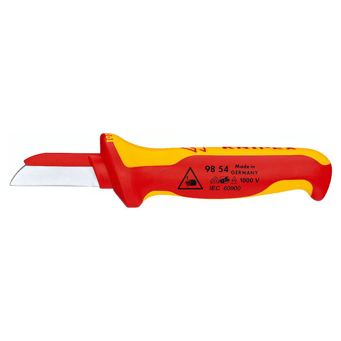 Dao rọc cáp KNIPEX cách điện 1000V chiều dài lưỡi 50mm