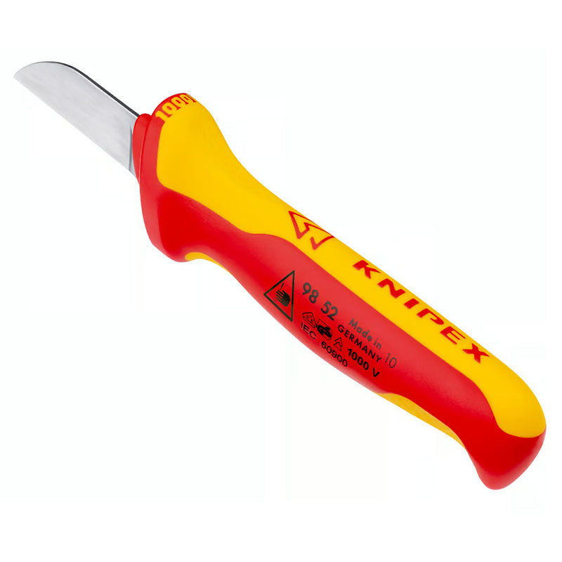 Dao rọc cáp KNIPEX cách điện 1000V chiều dài lưỡi 50mm