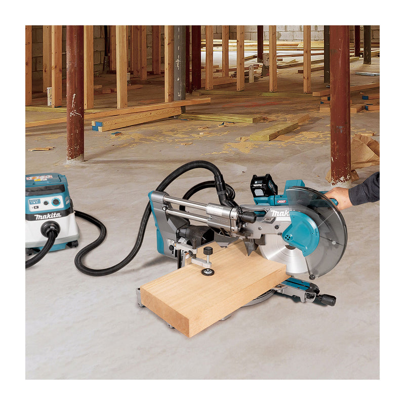 Máy cưa đa góc trượt Makita LS003G dùng Pin 40Vmax XGT đường kính lưỡi 305mm, công nghệ AWS, ADT