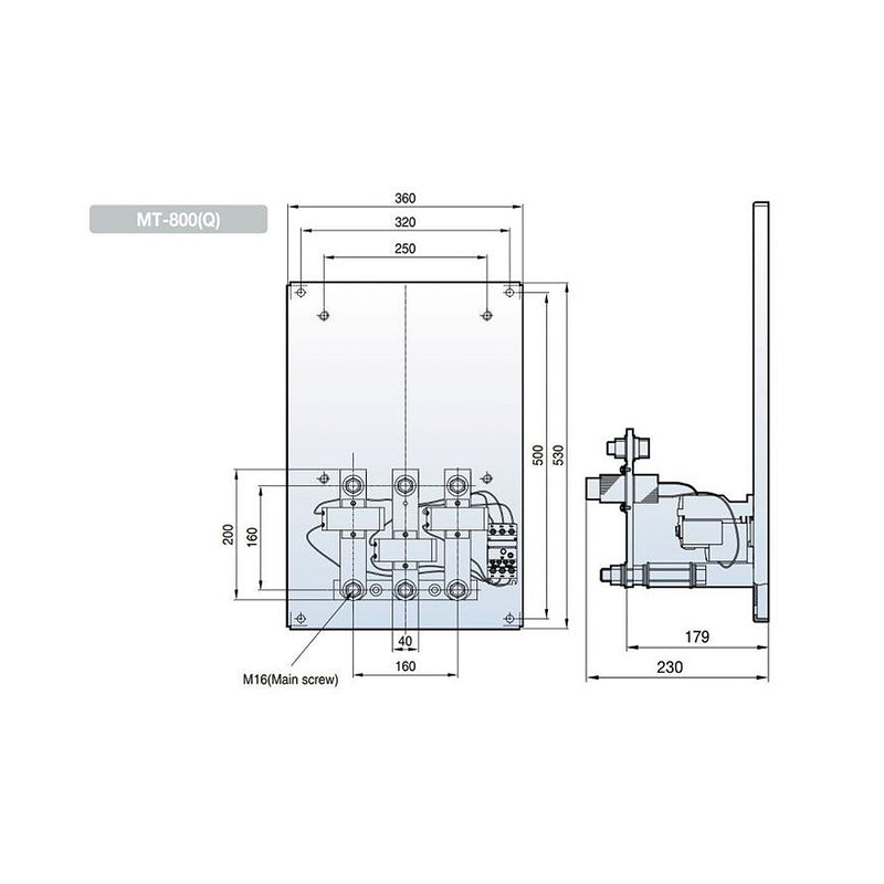Rờ le nhiệt LS MT Type lắp cho khởi động từ MC-6a đến MC-800a, dải bảo vệ từ 0.63A ~ 800A