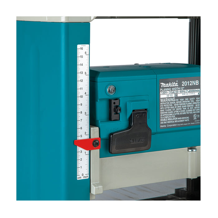 Máy bào cuộn để bàn Makita 2012NB, công suất 1.650W, bề rộng đường bào 304mm