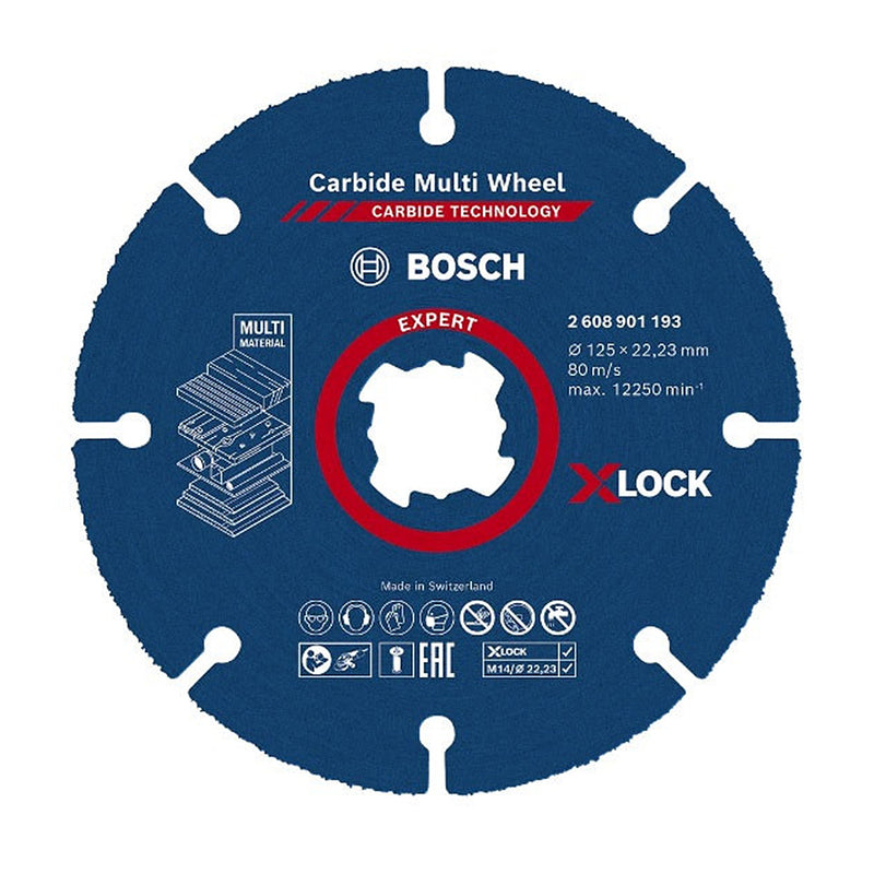 Đĩa cưa đa năng X-lock (125mm) - Bosch 2608901193