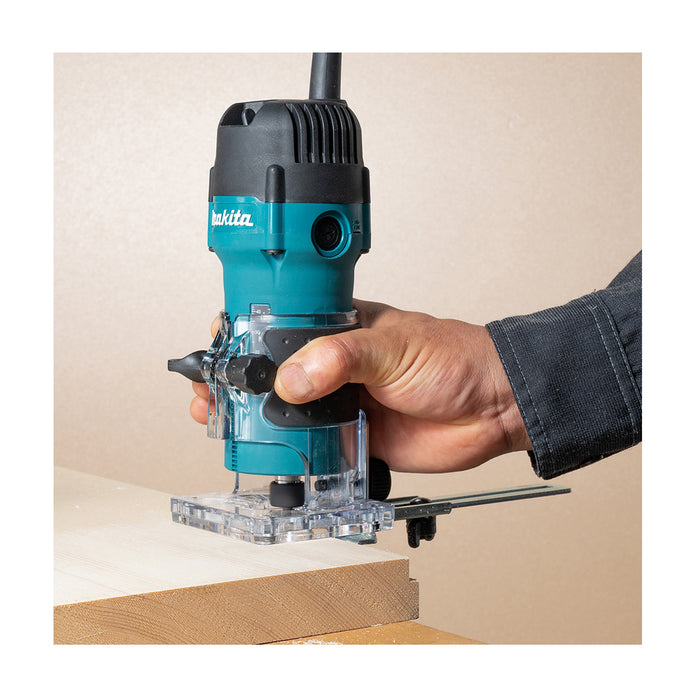 Máy đánh cạnh Makita 3711 công suất 530W, chấu bóp 6.35mm (1/4 inch)