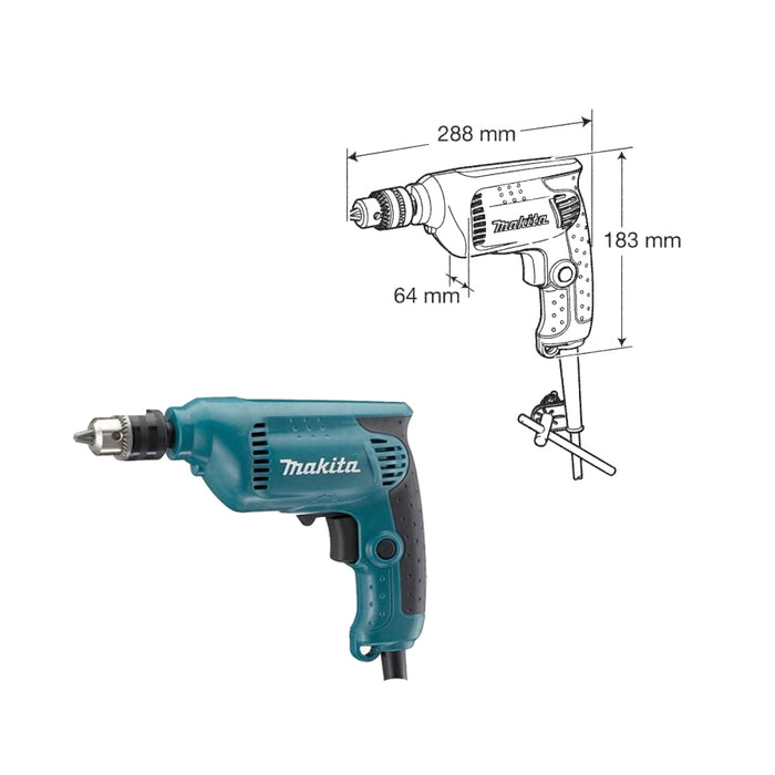 Máy khoan gỗ thép Makita 6412 công suất 450W