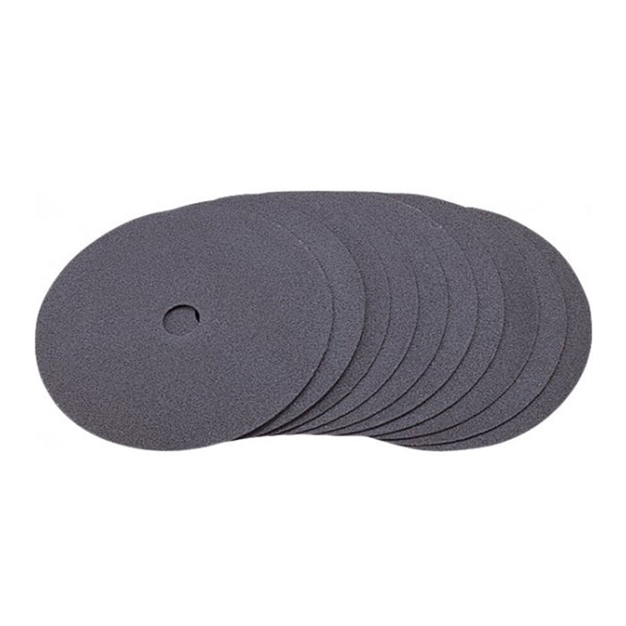 Hộp 10 giấy nhám tròn 150mm ( 6 inch ) Makita cho gỗ, sơn, kim loại dùng với tấm đế cao su, cỡ hạt từ WA60 - WA180