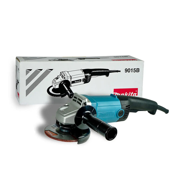 Máy mài góc Makita 9015B công suất 1050W, đường kính lưỡi 125mm, công tắc bóp