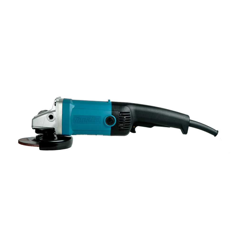 Máy mài góc Makita 9015B công suất 1050W, đường kính lưỡi 125mm, công tắc bóp