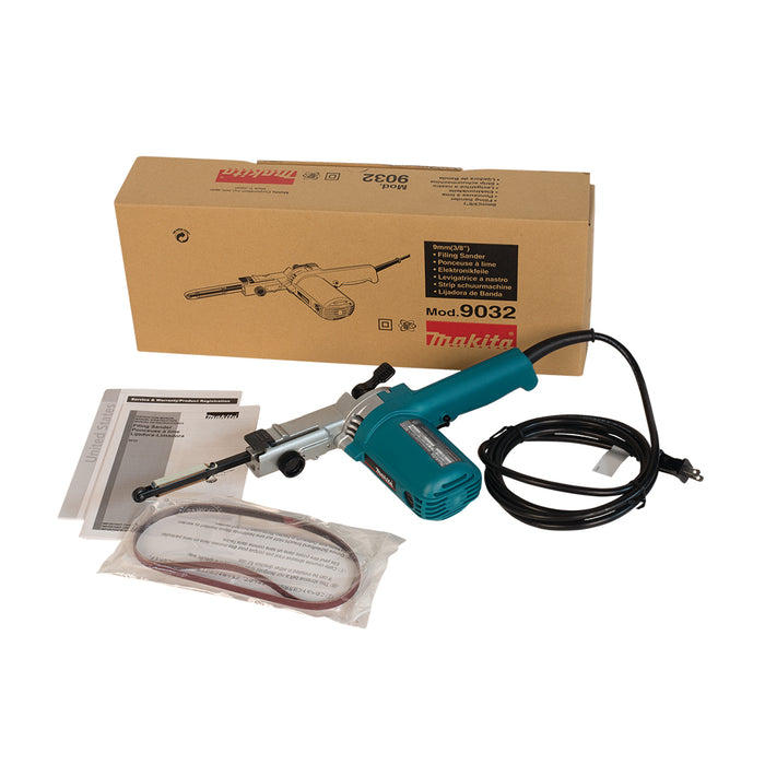 Máy chà nhám băng Makita 9032 công suất 500W kích thước băng nhám 9 x 533mm