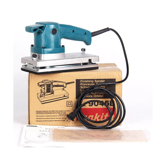 Máy chà nhám rung Makita 9045B công suất 520W, kích thước đế nhám 114 x 234mm
