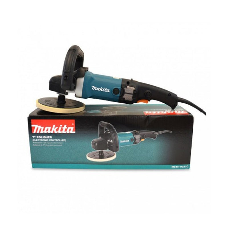 Máy đánh bóng Makita 9237C công suất 1,200W, kích thước đế 180mm