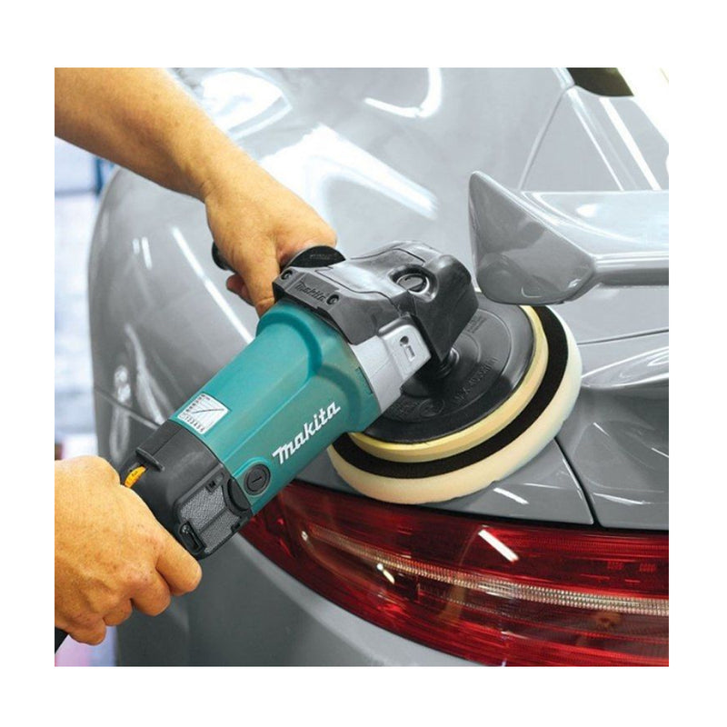 Máy đánh bóng Makita 9237C công suất 1,200W, kích thước đế 180mm