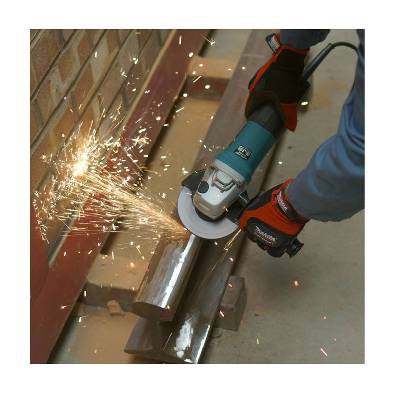 Máy mài góc Makita 9565PZ công suất 1100W đường kính lưỡi 125mm, công tắc bóp