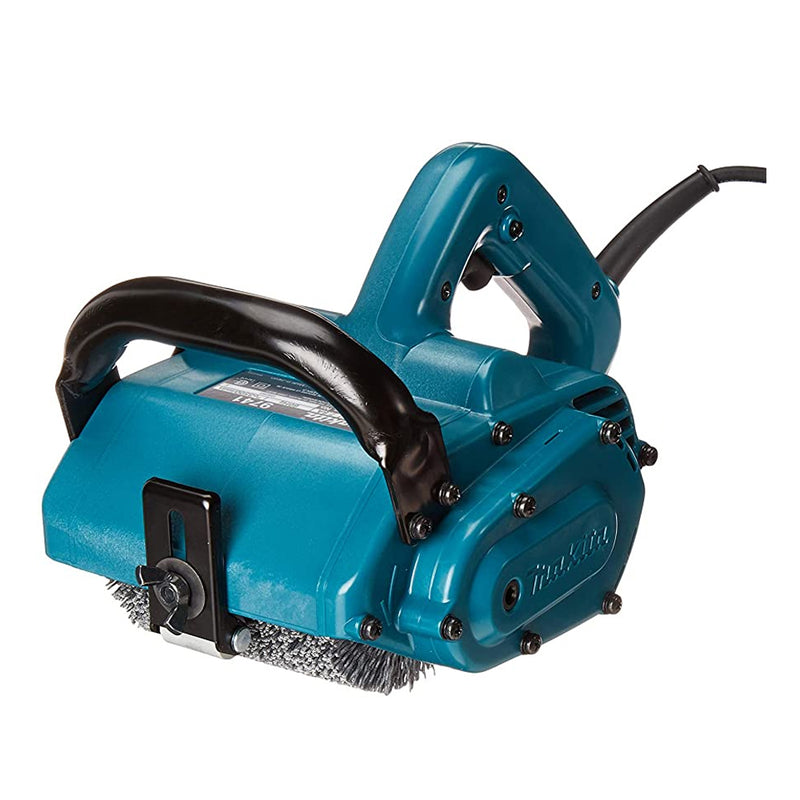 Máy chà nhám cuộn Makita 9741 công suất 860W, đường kính chổi nhám 100 x 120mm (máy chà nhám ru lô)