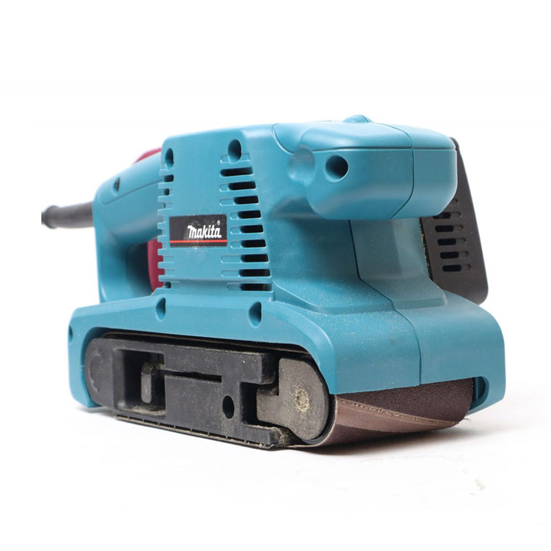 Máy chà nhám băng Makita 9910 công suất 650W, kích thước băng nhám 76 x 457mm