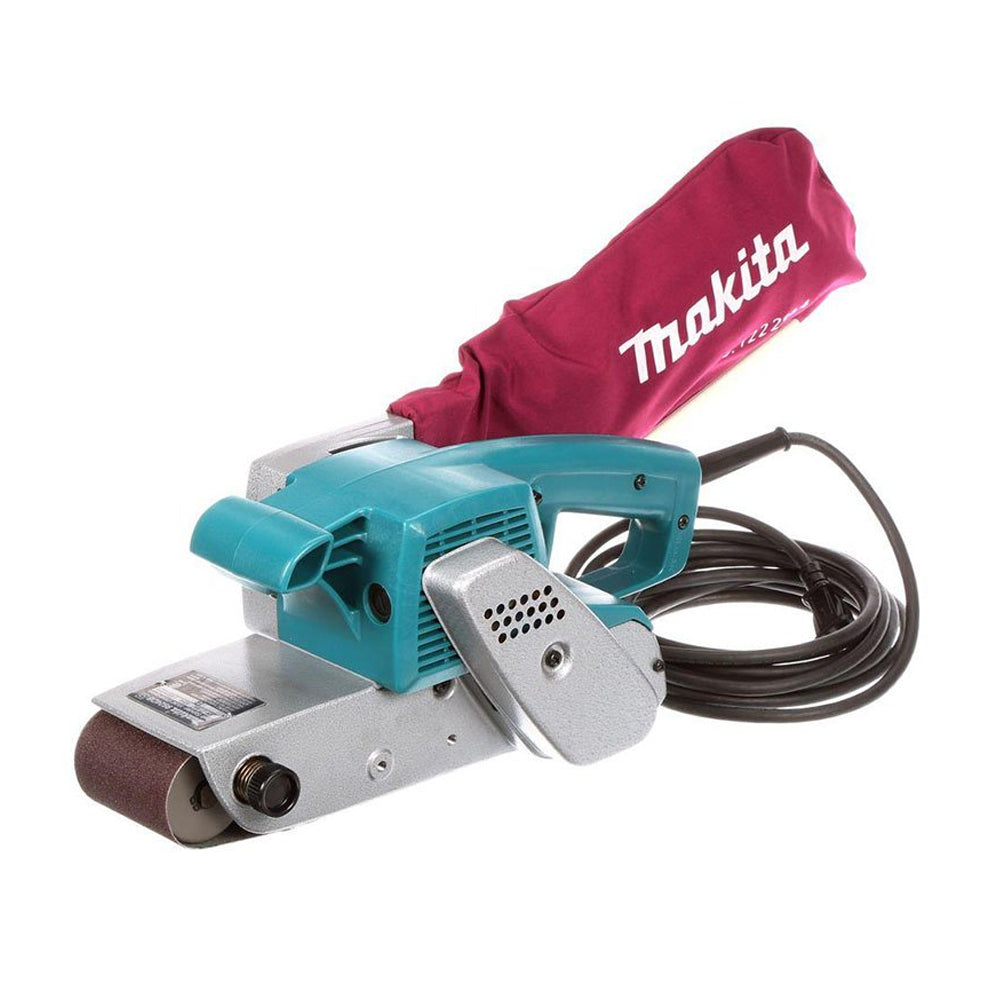 Máy chà nhám băng Makita 9924DB kích thước băng nhám 76 x 610mm, công suất 850W