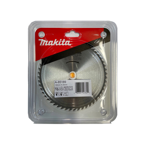 Lưỡi cưa gỗ 165mm, cốt 20mm MAKITA (dùng cho máy cưa đĩa dùng pin)(cấp 3 sao)