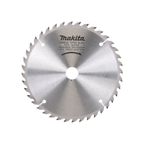 Lưỡi cưa gỗ 165mm, cốt 20mm MAKITA (dùng cho máy cưa đĩa dùng pin)(cấp 3 sao)