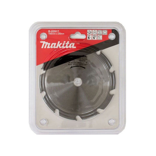 Lưỡi cưa gỗ 165mm, cốt 20mm MAKITA (dùng cho máy cưa đĩa dùng pin)(cấp 3 sao)