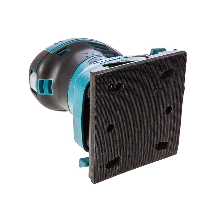 Máy chà nhám rung Makita BO4555 công suất 200W,  kích thước đế nhám 112 x 102mm,