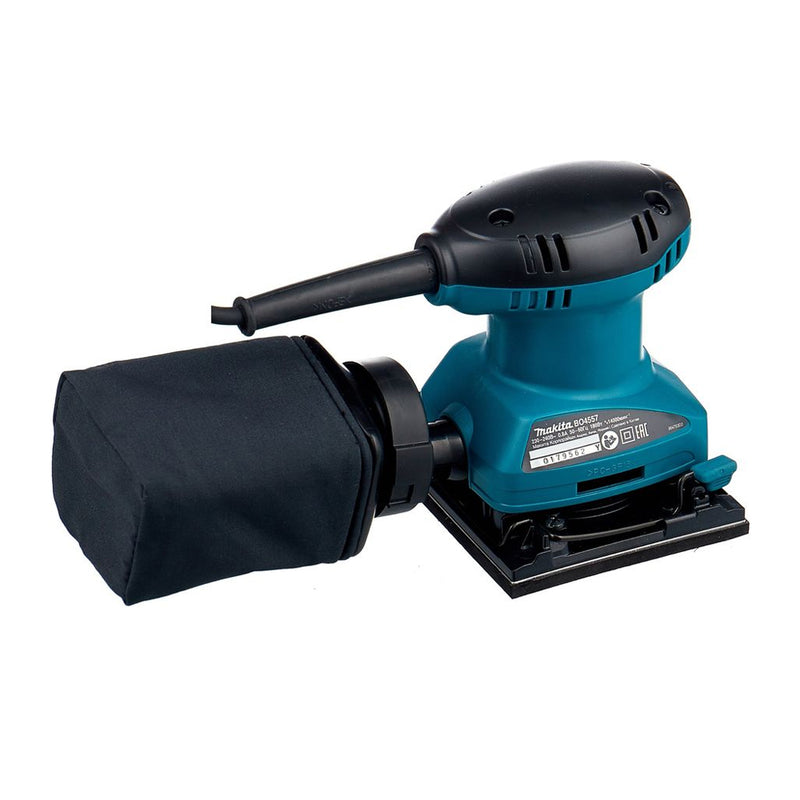 Máy chà nhám rung Makita BO4557 công suất 180W kích thước đế nhám 112 x 102mm