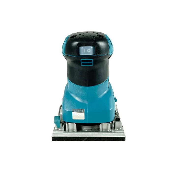 Máy chà nhám rung Makita BO4558 công suất 200W, kích thước đế nhám 112 x 102mm