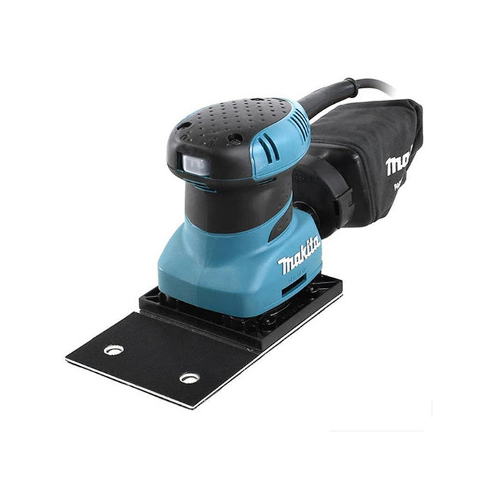 Máy chà nhám rung Makita BO4566 công suất 200W, kích thước đế nhám 100 x 164mm