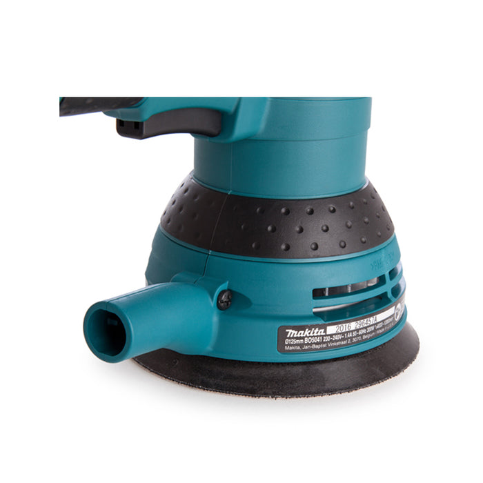 Máy chà nhám quỹ đạo tròn Makita BO5041 công suất 300W, đường kính đế nhám 123mm